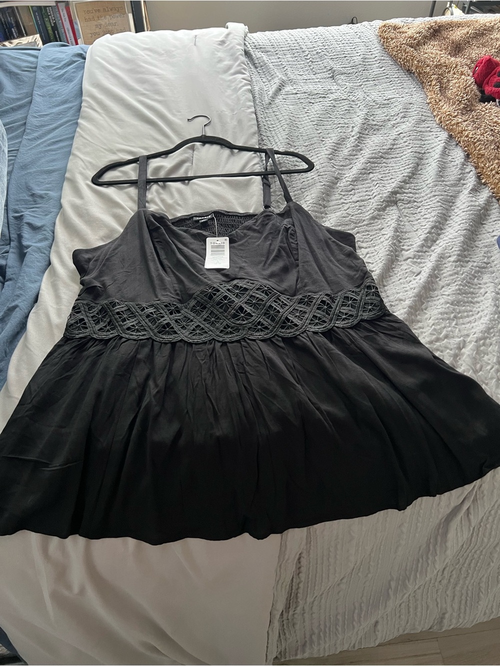 Torrid Lace Inset Peplum Top